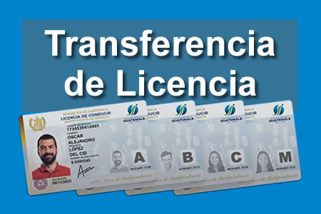 Transferencia De Licencia De Conducir - Portal De Tránsito Guatemala